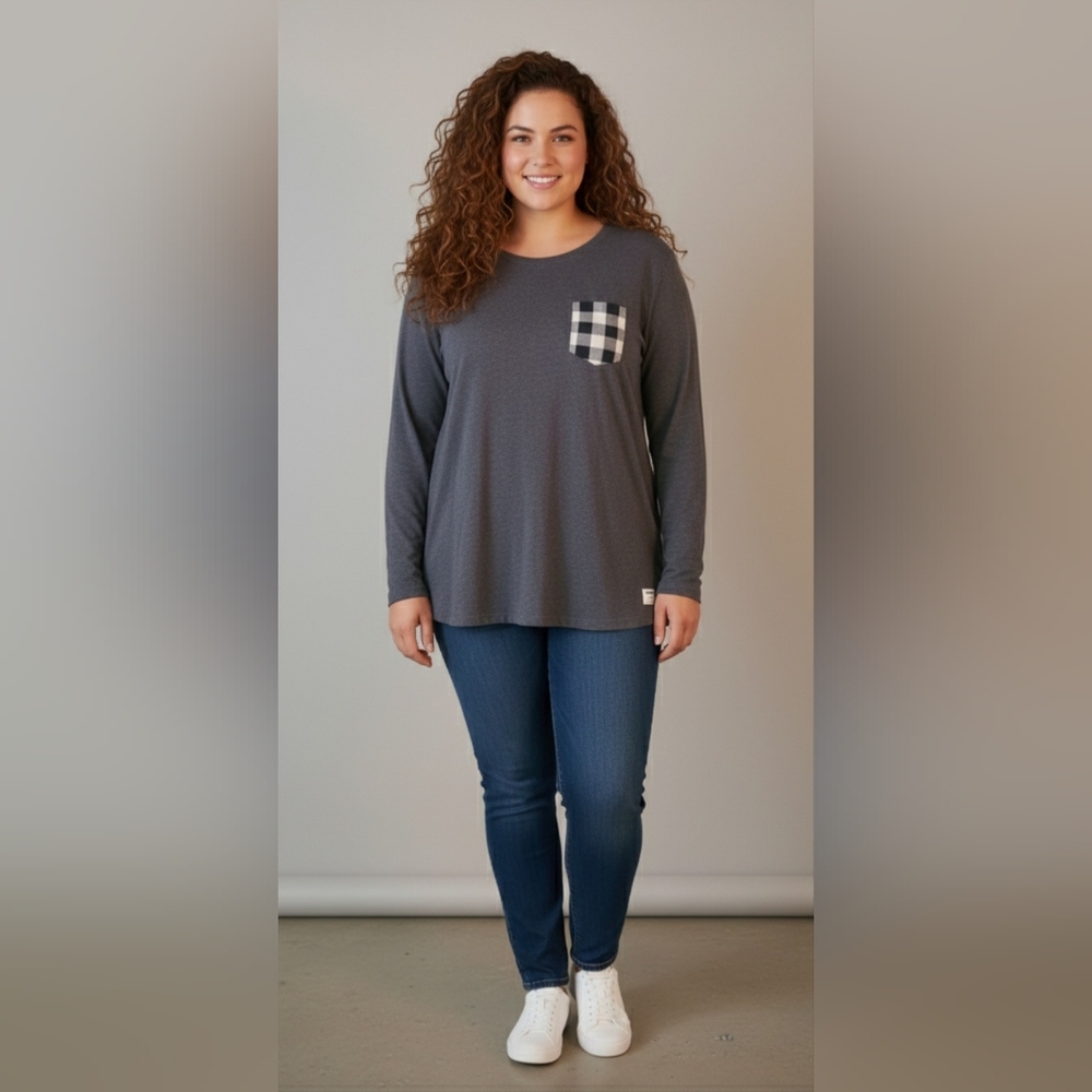 Roots Long Sleeve Top  XL